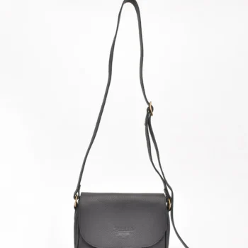 Sling black texture bag